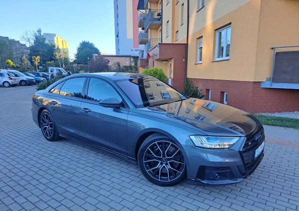 Audi S8 cena 429999 przebieg: 99000, rok produkcji 2020 z Wałbrzych małe 596